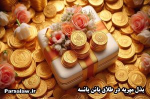 بذل مهریه در طلاق بائن یائسه