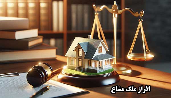 هزینه افراز ملک مشاع