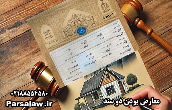 معارض بودن دو سند