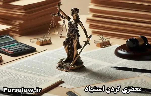 محضری کردن استشهاد