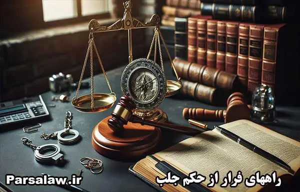 راه های فرار از حکم جلب