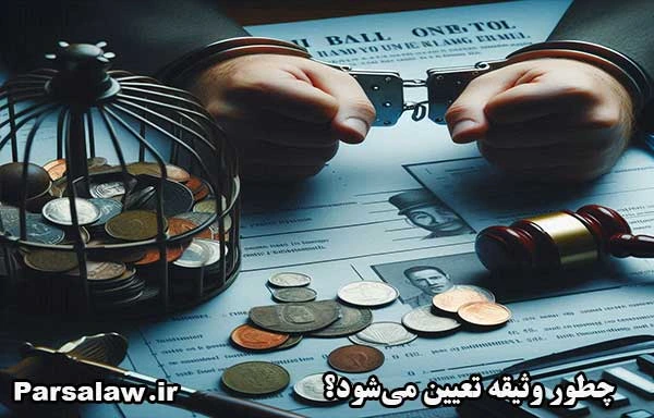 وثیقه چطور تعیین می شود