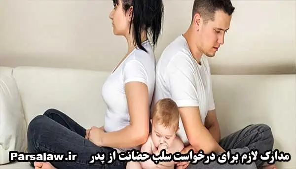 شرایط سلب حضانت فرزند از پدر | 3 شرط مهم و کاربردی 2 مدارک لازم برای درخواست سلب حضانت از پدر